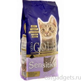 Для кошек с чувствительным пищеварением на ягненке, Cat Adult Sensitive