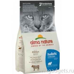 Для кастрированных кошек с говядиной и рисом, Functional Adult Sterilised Beef and Rice
