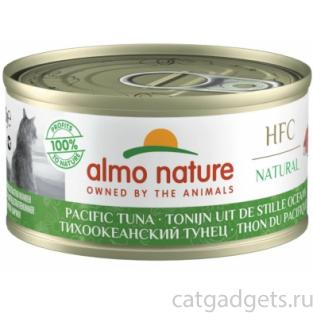 Консервы для кошек с тихоокеанским тунцом, 75% мяса, Legend HFC Adult Cat Pacific Tuna