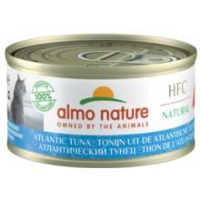 Консервы для кошек с атлантическим тунцом, 75% мяса , HFC Adult Cat Atlantic Tuna