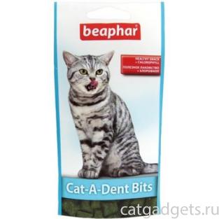 Подушечки для чистки зубов у кошек (Cat-a-Dent Bits), 75 шт.