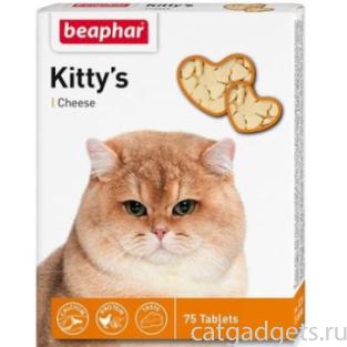 Кормовая витаминизированная добавка с сыром для кошек , Kitty's + Cheese