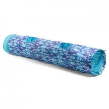 Туннель игровой для кошек шуршащий "Рыбки" M, d25*130см
