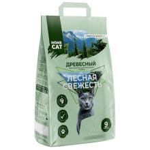 Древесный наполнитель Лесная свежесть мелкие гранулы 9л 3кг