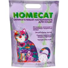 Силикагелевый наполнитель с ароматом лаванды для кошачьих туалетов 12,5л, 5.07кг