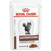 Кусочки в соусе для кошек при лечении ЖКТ Gastro-Intestinal feline Moderate Calorie, 85г