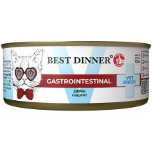 Консервы для кошек GastroIntestinal Дичь, 100г