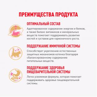 Кусочки в соусе для котят Мейн-Кун: до 15 мес (Kitten Main Coon), 85г