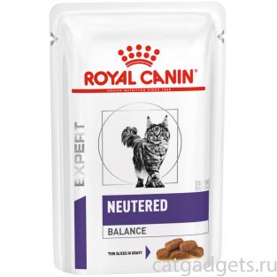 Паучи для взрослых котов и кошек с момента стерилизации до 7 лет, склонных к избыточному весу Neutered Balance feline, 85г Паучи для взрослых котов и кошек с момента стерилизации до 7 лет, склонных к избыточному весу Neutered Balance feline, 85г