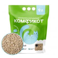 Наполнитель древесный впитывающий, мелкие гранулы, 3кг