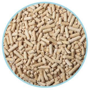 Наполнитель древесный впитывающий, мелкие гранулы, 3кг