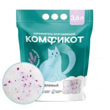 Наполнитель силикагелевый впитывающий горная лаванда, 3,6л/1,42кг