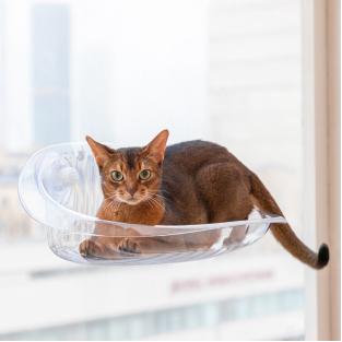 Гамак на окно для кошек "Безмятежность", 48*31*19см Гамак на окно для кошек "Безмятежность", 48*31*19см