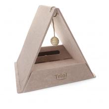 Домик для животных из войлока "Вигвам", бежевый, 44*33*38см