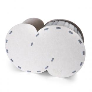 Домик для животных из войлока "Лабиринт", серый, 58*40*24см