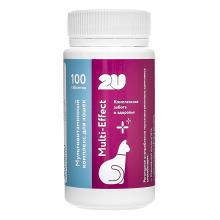 Мультивитаминный комплекс для кошек для поддержания защитных функций организма, multivitamin, 100таб.