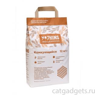 Древесный комкующийся наполнитель, 24л, 12кг Древесный комкующийся наполнитель, 24л, 12кг