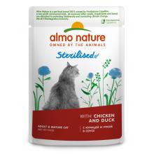 Паучи для стерилизованных кошек: с курицей и уткой в соусе Holistic Functional, Sterilised, Chicken and Duck, 85г