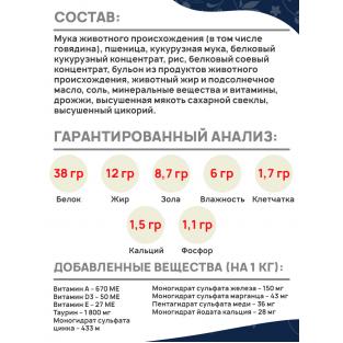 Сухой корм стерилизованных кошек, с говядиной (PERFECT FIT Sterile Beef), 650г