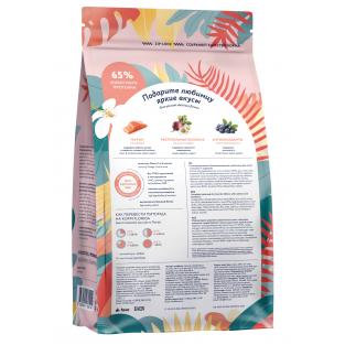 Сухой корм для котят с лососем и черникой, for kittens with salmon and blueberry? 0.4кг Сухой корм для котят с лососем и черникой, for kittens with salmon and blueberry? 0.4кг