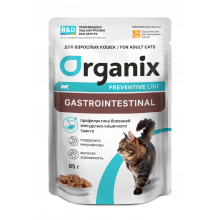 Organix prof паучи Gastrointestinal для кошек профилактика болезней ЖКТ, 85г