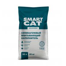 Силикагелевый наполнитель без отдушки Aquamarine, 50л/20кг