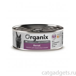 Консервы диетические Renal для взрослых кошек, поддержание функции почек, 100г