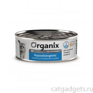Консервы диетические Hypoallergenic для взрослых кошек при пищевой аллергии, 100г