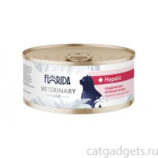 Консервы диетические Hepatic для взрослых кошек поддержание функции печени, 100г