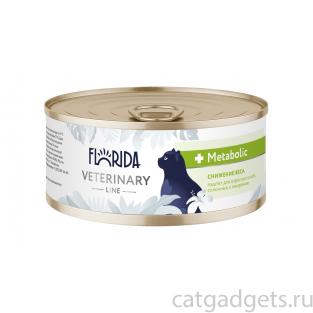 Консервы диетические Metabolic для взрослых кошек для снижения веса, 100г