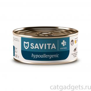 Консервы диетические Hypoallergenic для взрослых кошек при пищевой аллергии, 100г