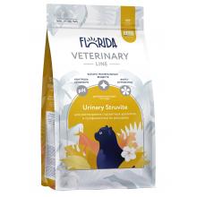 FLORIDA vet Urinary struvite Сухой ветеринарный диетический корм для кошек для растворения струвитных уролитов и профилактики их рецидивов, 0.35кг