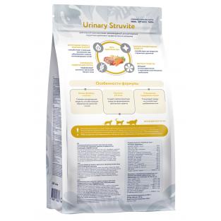 FLORIDA vet Urinary struvite Сухой ветеринарный диетический корм для кошек для растворения струвитных уролитов и профилактики их рецидивов, 0.35кг