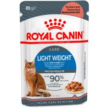 Кусочки в соусе для кошек: 1-10лет, низкокалорийные (Ultra Light), 85г