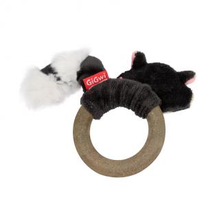 Игрушка для кошек Енот с кольцом из мататаби 11см, серия CATCH&SCRATCH ECO (85049)