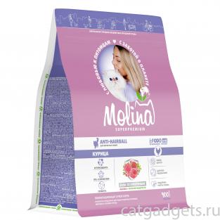 Сухой корм с курицей для взрослых кошек, Вывод шерсти CAT ANTI-HAIRBALL CHICKEN, 0,4кг
