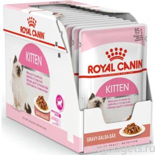 Упаковка 24шт. Kitten Instinctive (в соусе). Влажный корм для котят от 4 до 12 месяцев.