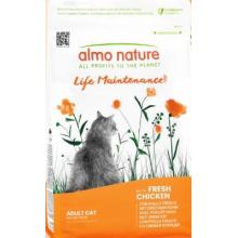 Полнорационный сухой корм для взрослых кошек со свежей курицей и коричневым рисом. Life Maintenance Fresh Chicken, 0.4кг