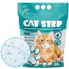 Наполнитель впитывающий силикагелевый CAT STEP Arctic Breeze, 3,8л, 1,67кг