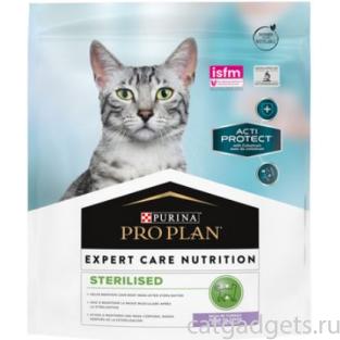 Сухой корм Acti Protect для стерилизованных кошек с индейкой
