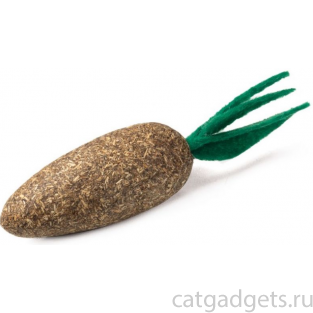 Игрушка "Морковка" из кошачьей мяты, для кошек, 5 см