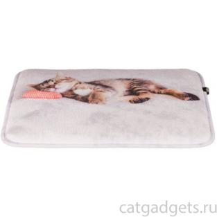 Лежак для кошки, 40*30см, серый (37126)