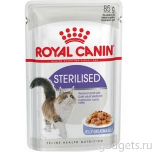Кусочки в желе для стерилизованных кошек 1-7лет (Sterilized)