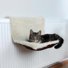 Гамак на радиатор для кошки 45*26*31 см, бежевый (43141)