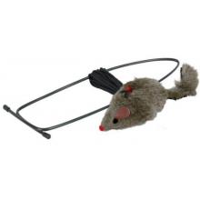 Игрушка для кошки Мышь крепящаяся на дверной проем, 8 см. (4065)
