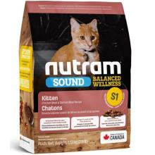 Сухой корм для котят Nutram S1 Sound Balanced Wellness Kitten 