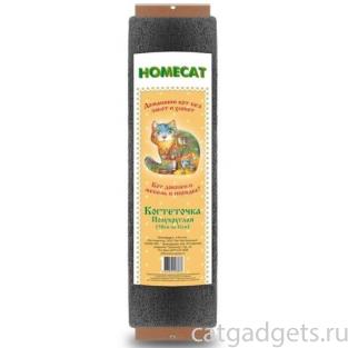 Homecat Когтеточка полукруглая, ковролин, 11*5,5*58 см 