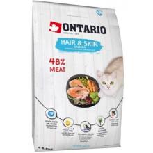 Для здоровья кожи и шерсти кошек с лососем (Ontario Cat Hair & Skin)