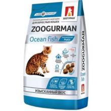 Сухой корм для взрослых кошек Океаническая рыба, Ocean fish