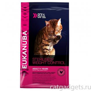 Для кастрированных и склонных к ожирению кошек (Adult Sterilized/Weight Control) 